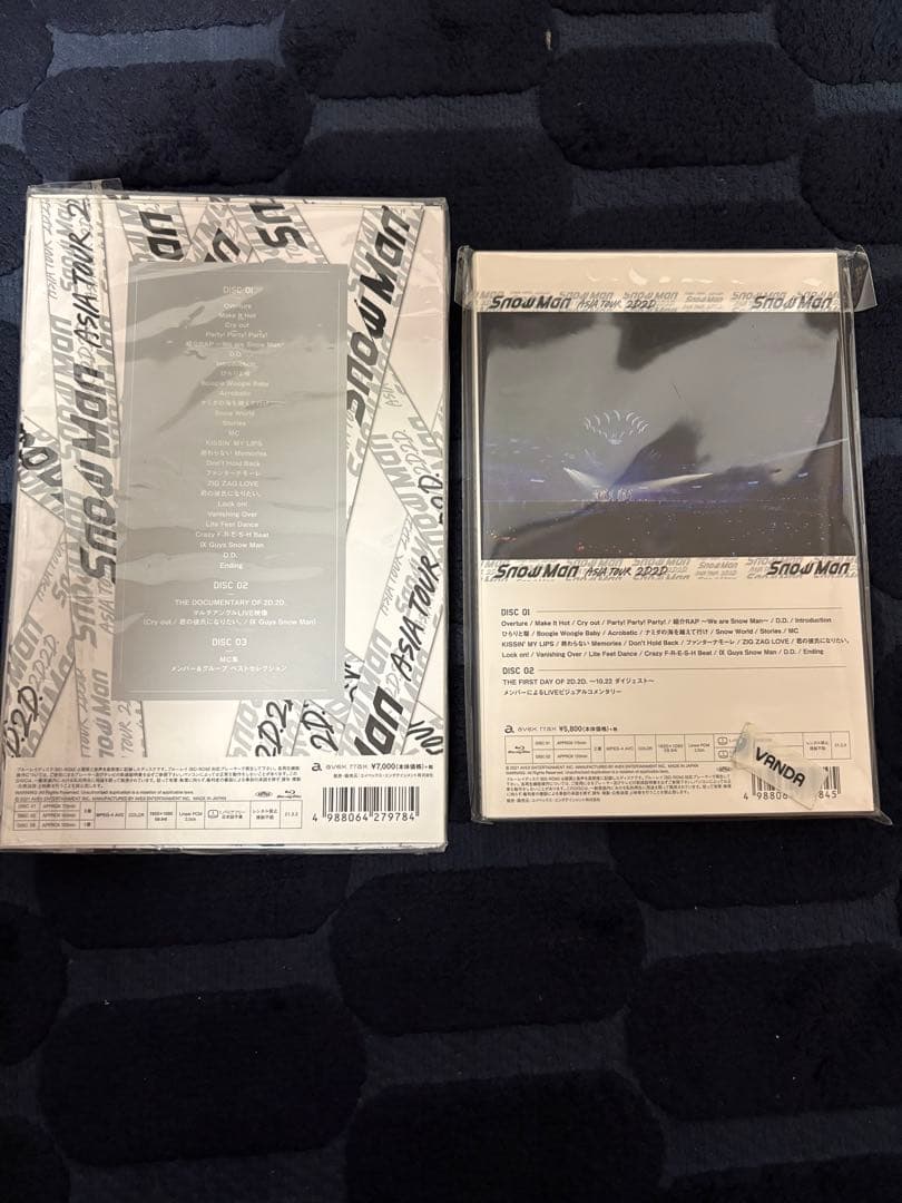 【特典銀テープ付】ASIA TOUR 2022 Blu-ray 初回・通常