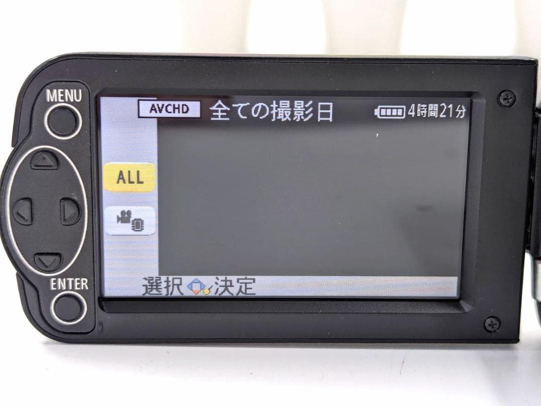 フルハイビジョン画質対応！ Panasonic ビデオカメラ HC-V100