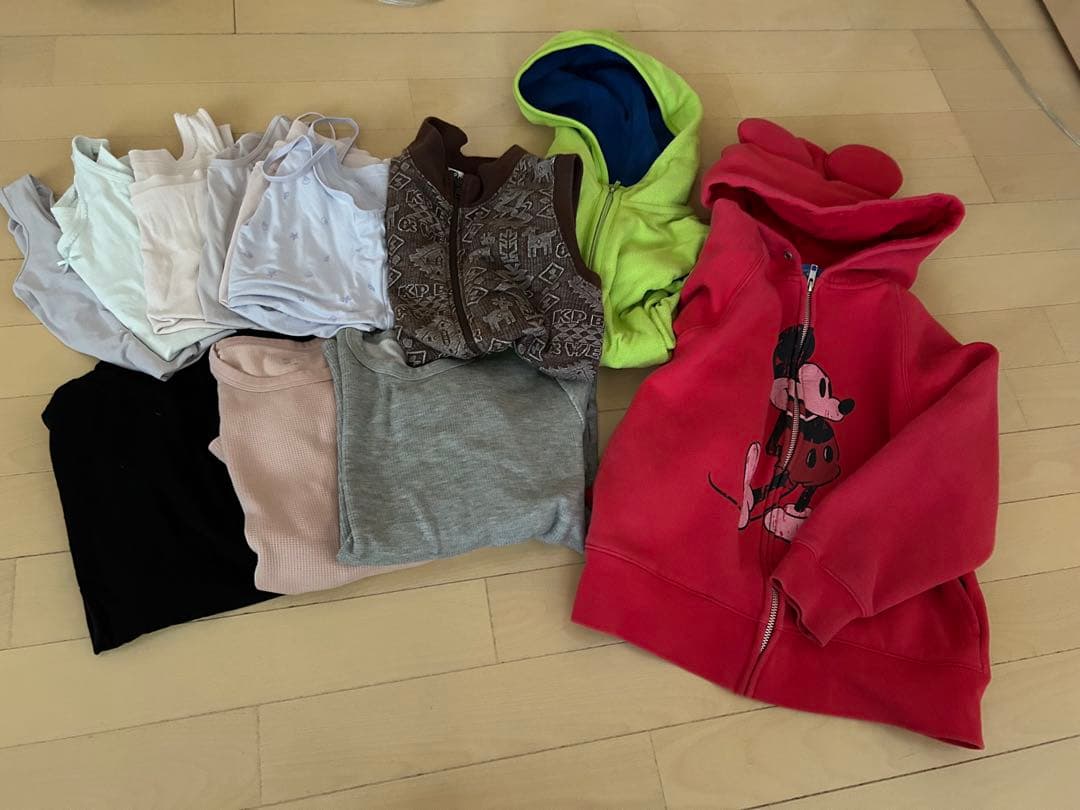 130～140サイズ 女の子まとめ売り55点＋おまけ アプレレクール ユニクロ