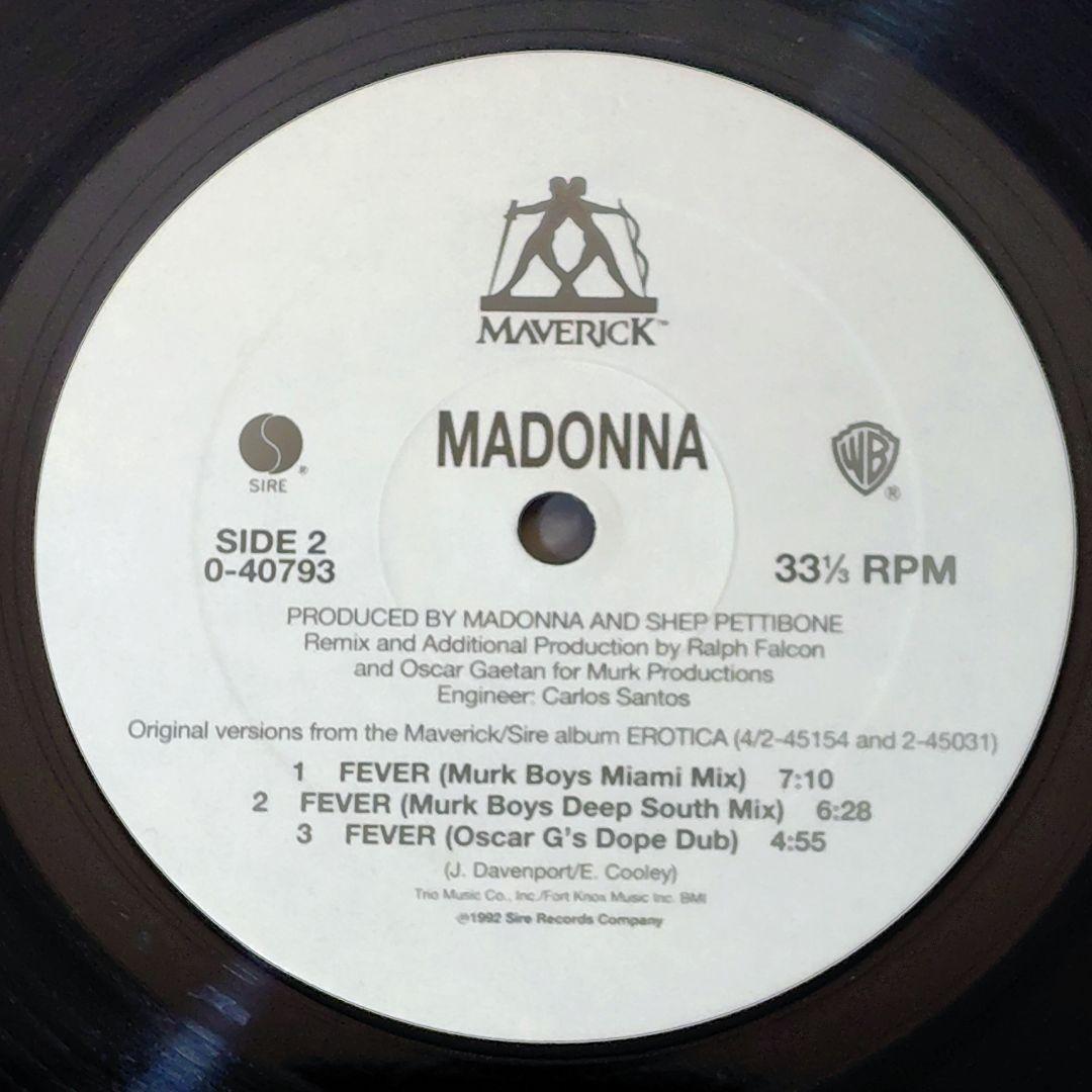 Madonna / BAD GIRL 12インチレコード 希少名盤