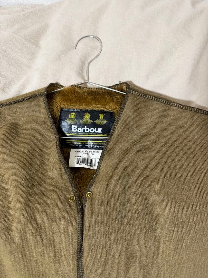 Barbour ライナー　インナーベスト