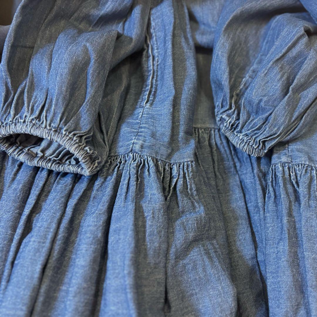 【MERLETTE/マーレット】BYWARD DENIM ワンピース