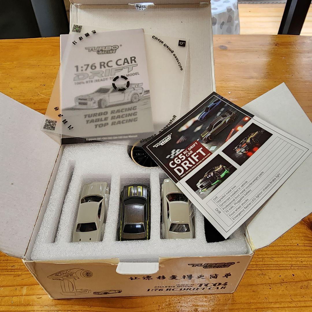 TURBO RACING C65 TC04 ドリフトRCカー 1:76