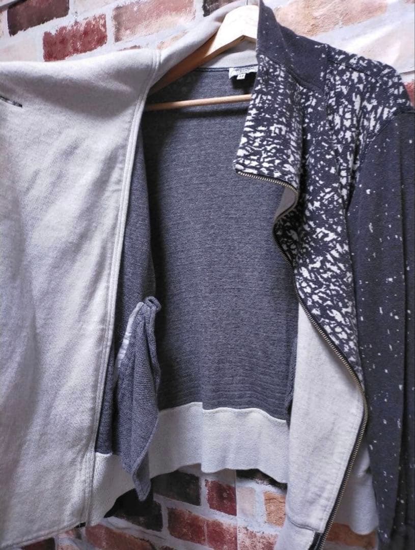 VIVIENNE WESTWOOD MAN 総柄 変形 オーブ ニット ブルゾン