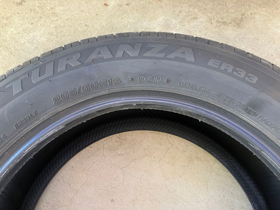 BRIDGESTONE 205/60R16 トランザ 夏タイヤ