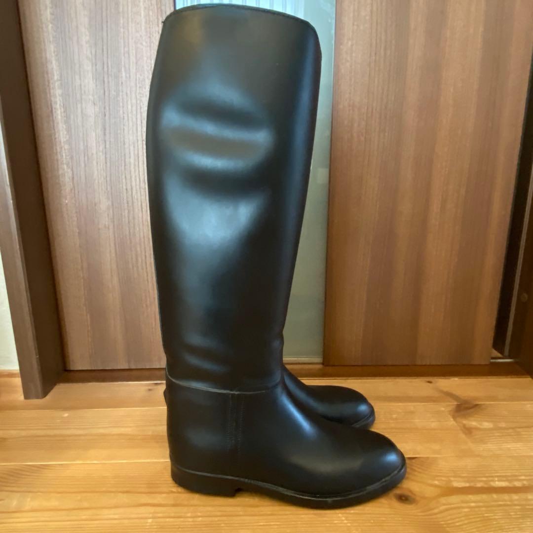 AIGLE エーグル ブーツ ブラック 黒 (39)
