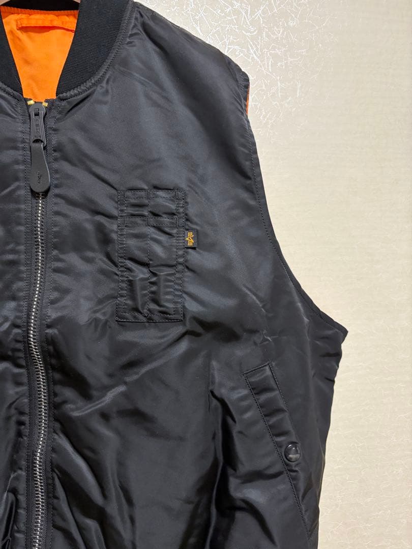 T*y様 早い者勝ちALPHA INDUSTRIES BLACK MA-1 VE