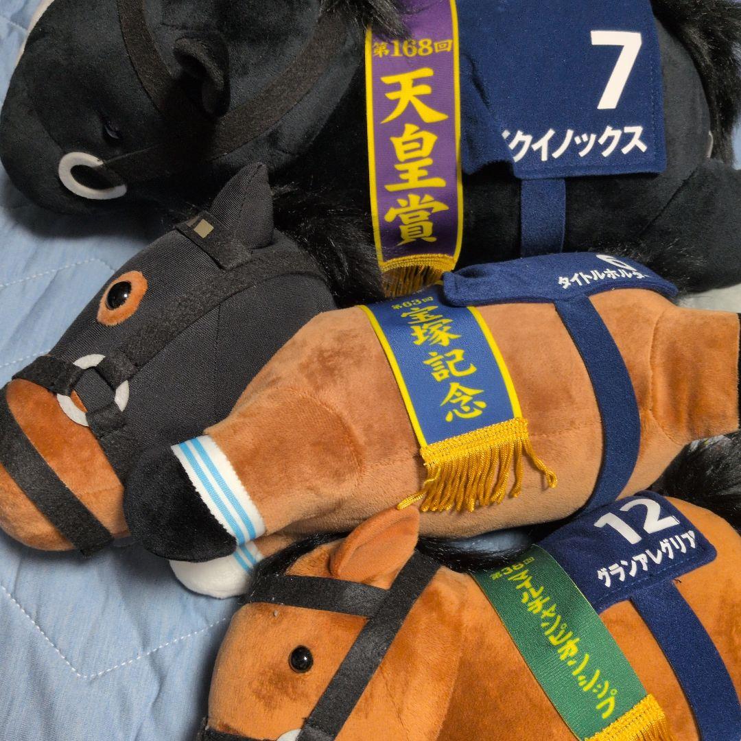 サラブレッドコレクション競走馬ぬいぐるみ6セット
