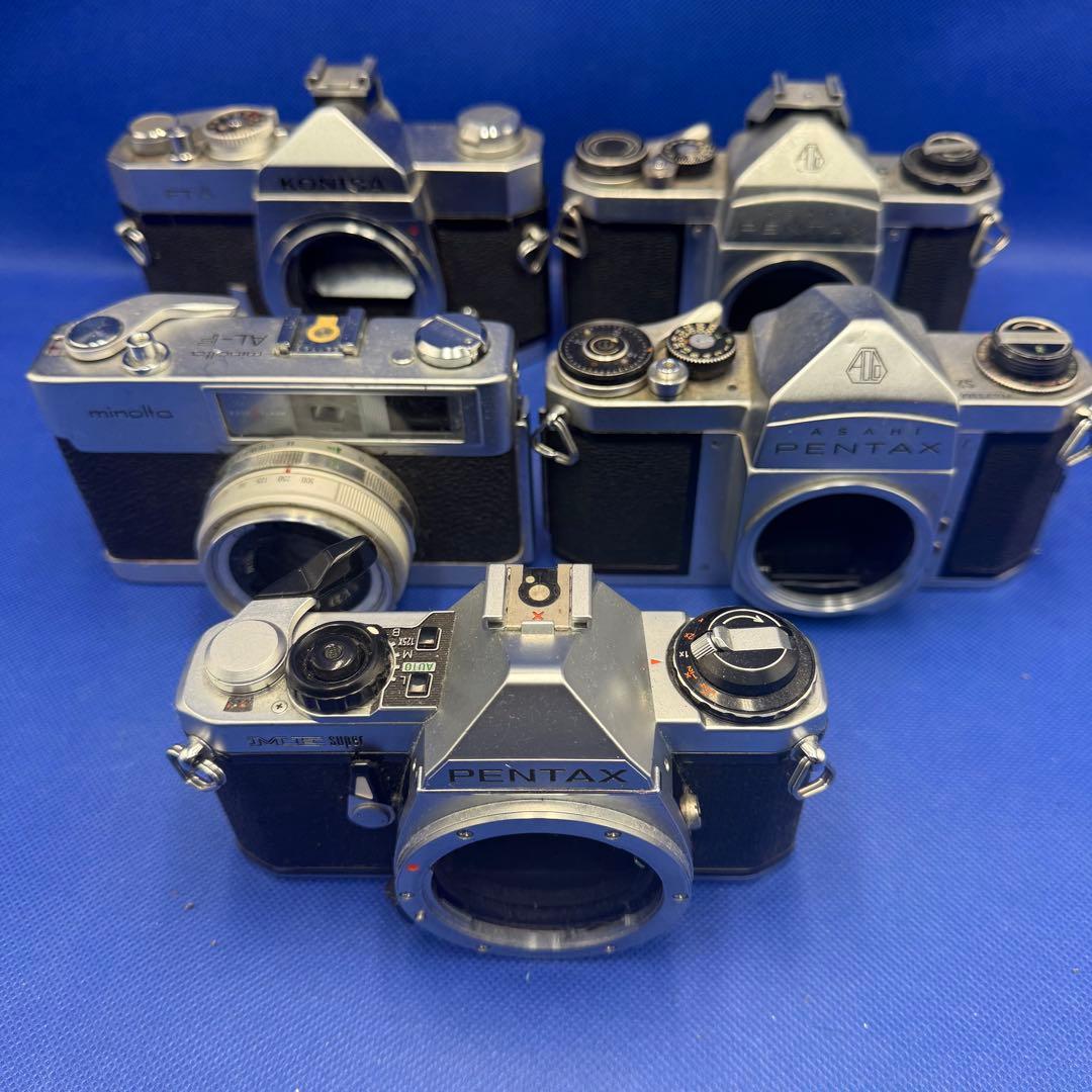 【蔵出し！PENTAX ME super入り】一眼レフ 5台セット 動作未確認