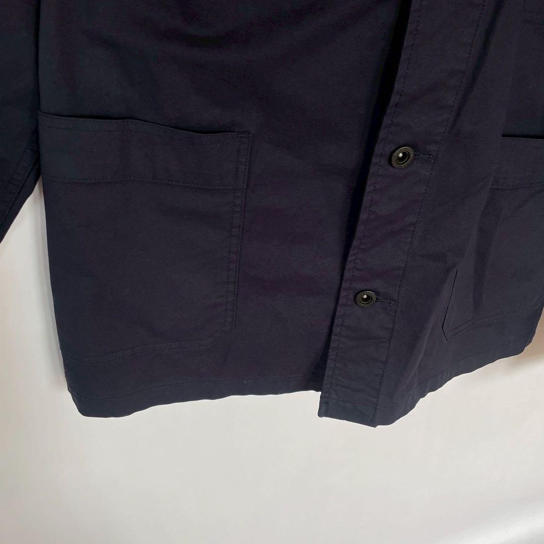 美 デンハム　ワーク　ジャケット　ネイビー　DENHAM コットン　ナイロン　L