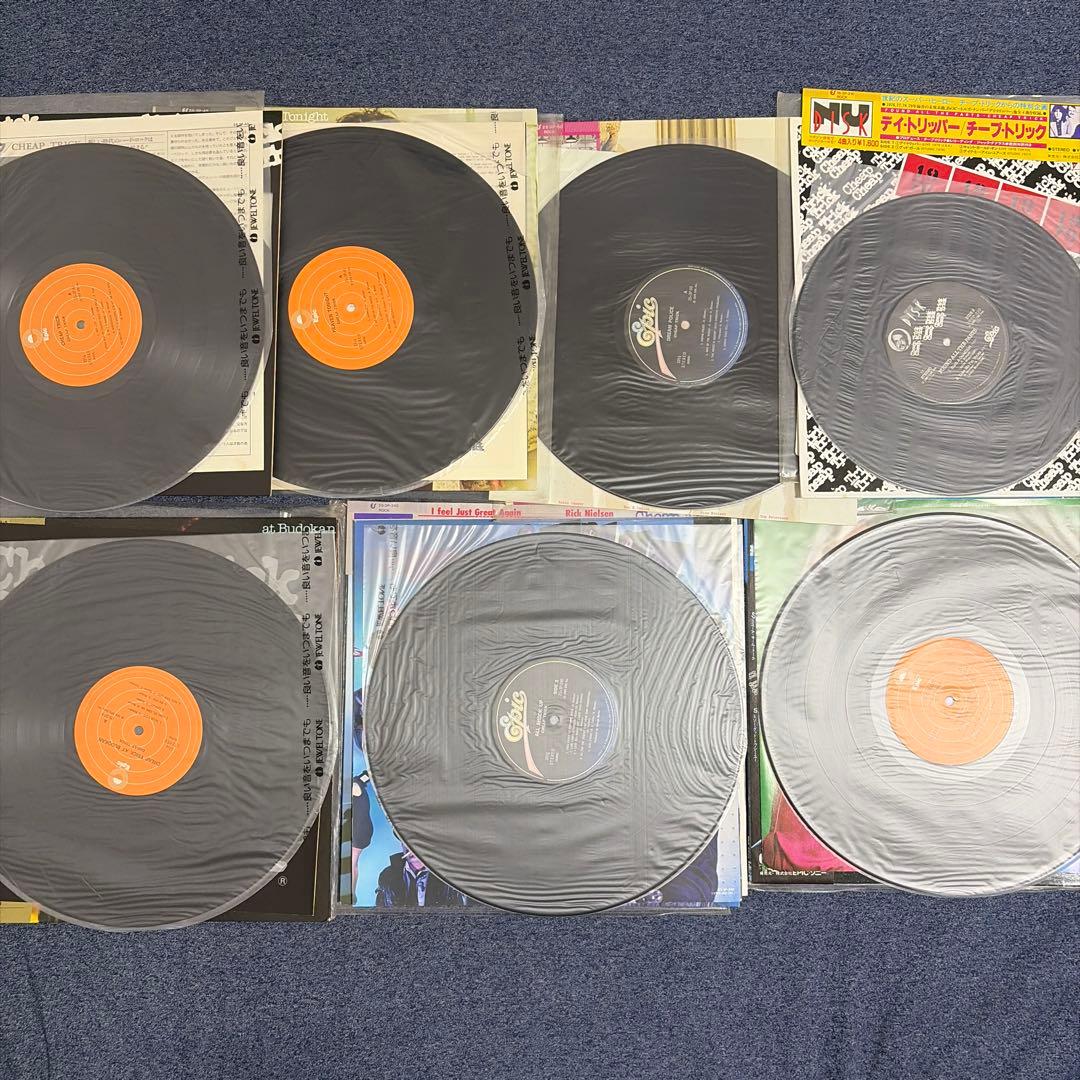 Cheap Trick レコードまとめ売り 7枚セット 帯付きLP