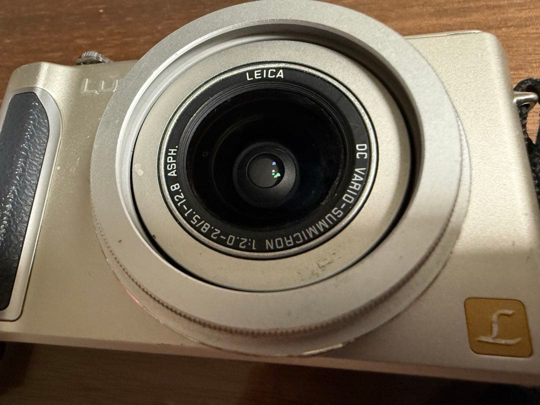 動作確認済　Panasonic LUMIX DMC-LX3 シルバー　デジカメ