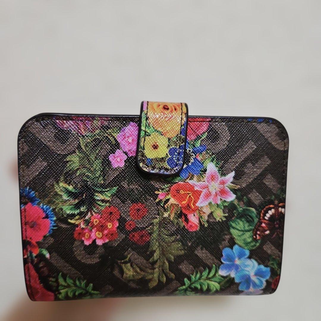 MKさま専用 FURLA バビロン フラワー折り財布