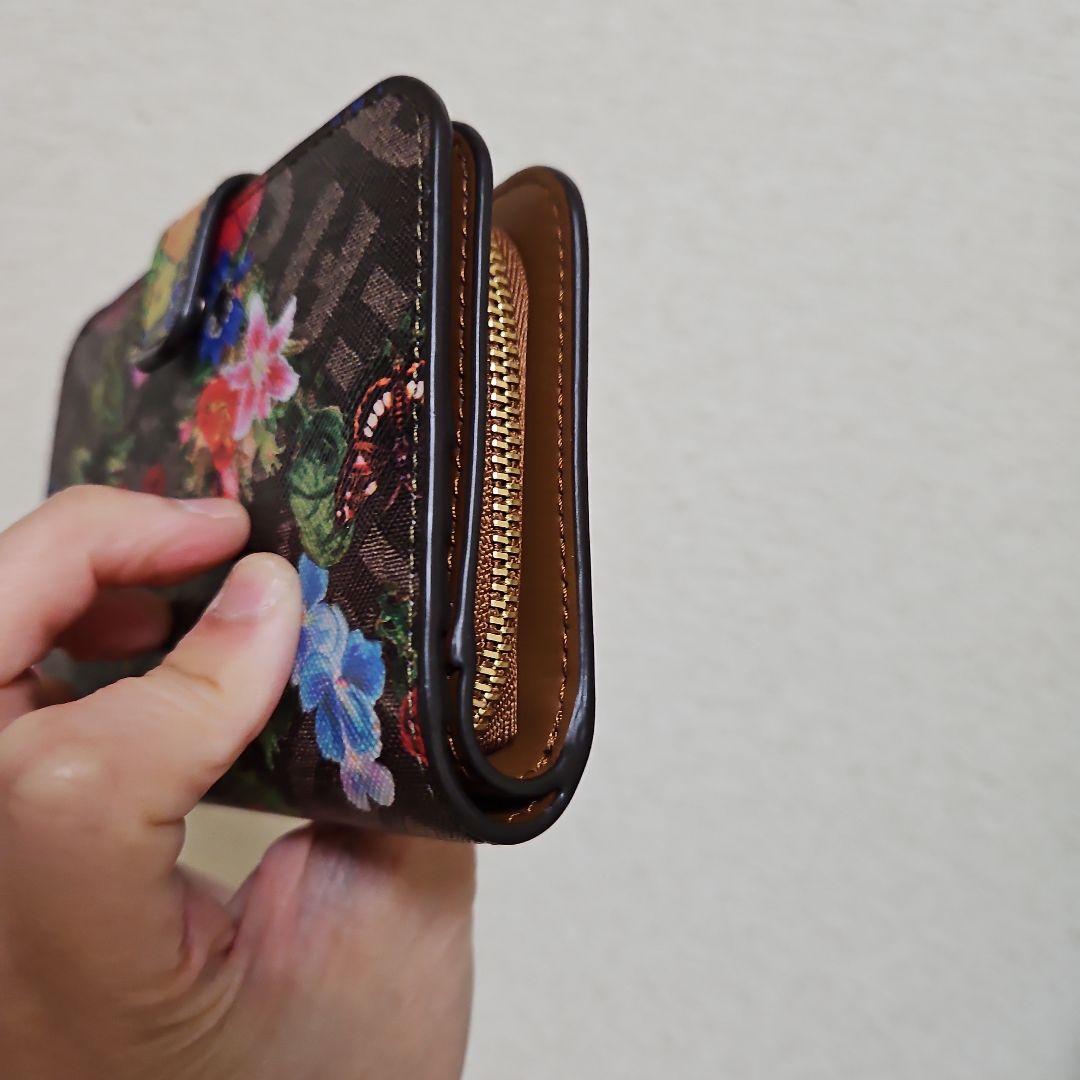 MKさま専用 FURLA バビロン フラワー折り財布