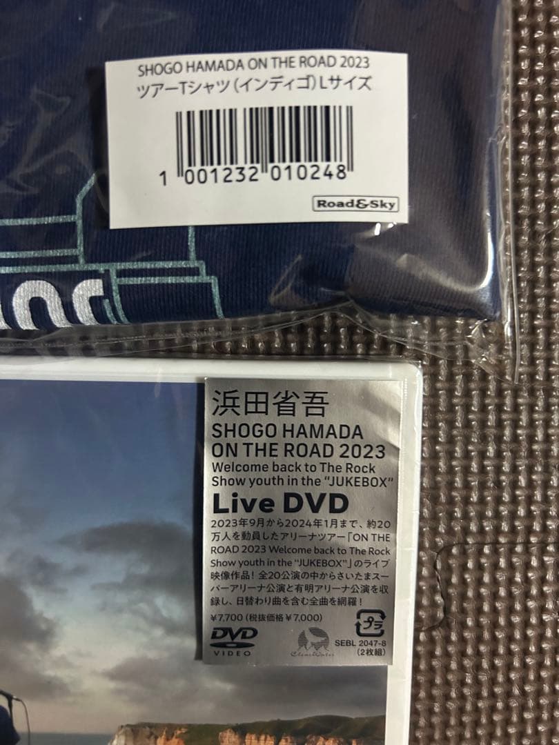 浜田省吾　ON THE ROAD 2023 LIVE DVD & ツアーTシャツ