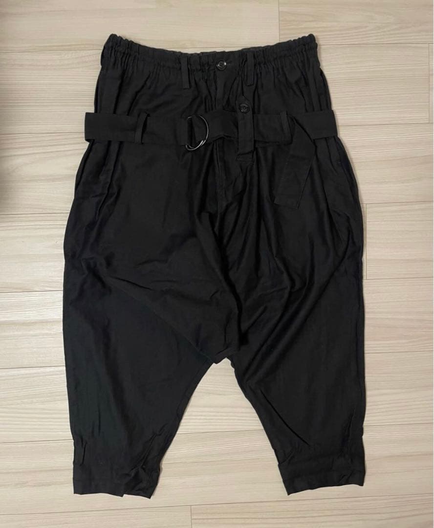 ワイズ バングオン サルエルパンツ ベルト （ブラック） y's bang on
