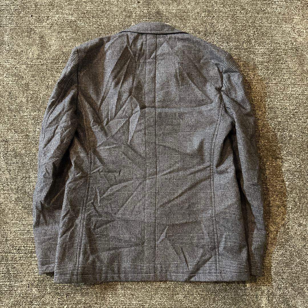 HERMES エルメス ウール100% グレンチェック ジャケット