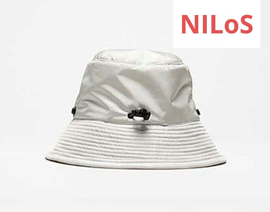 【希少】NILoS ニルズ　JULIUS ユリウス ハット　白　リストバンド