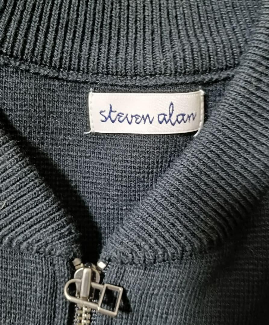 Steven Alan MILANO ZIP VEST/ベスト ニット ベスト