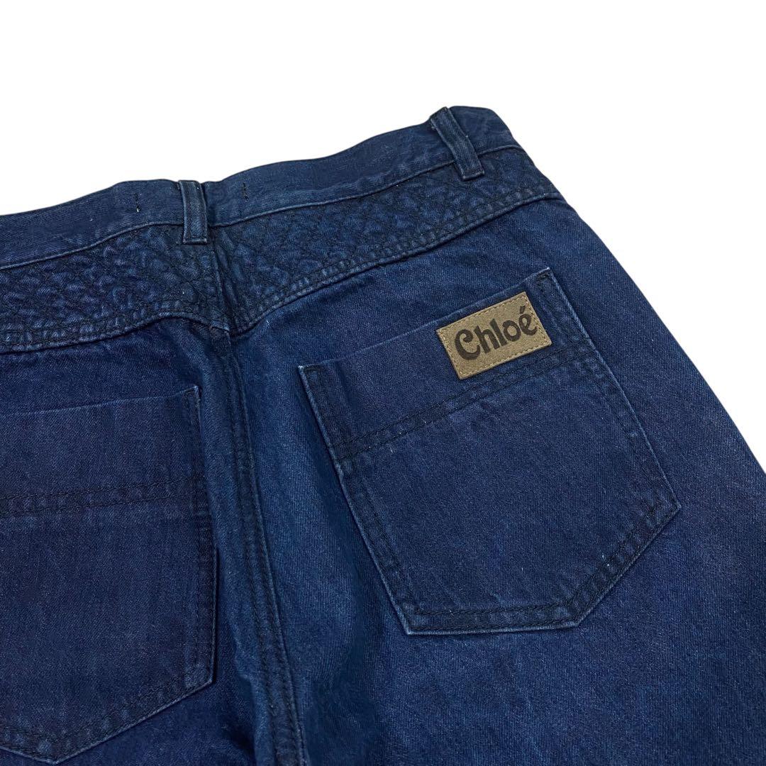 Chloe' デニムパンツ ダークブルー サイズ36