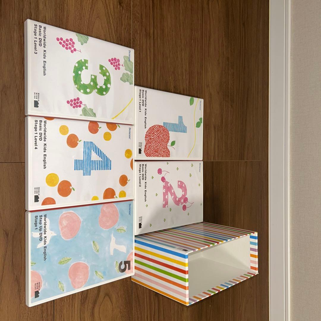 ベネッセ英語教材　Worldwide Kids English DVD、CD