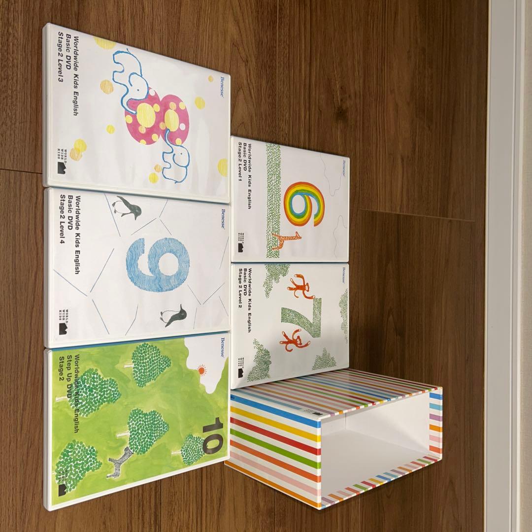 ベネッセ英語教材　Worldwide Kids English DVD、CD