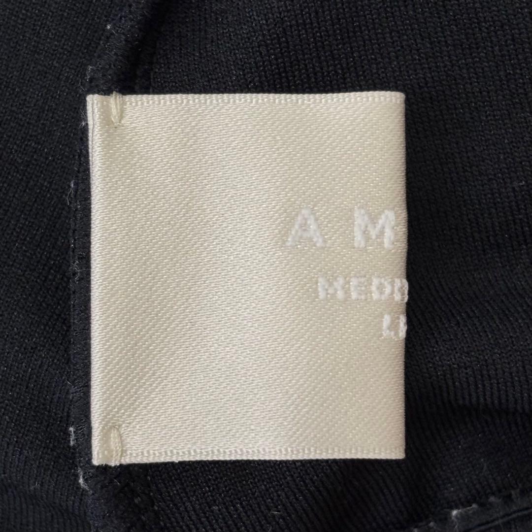 美品　AMERI　DIMENSIONAL RIBBON SWIM WEAR　S黒