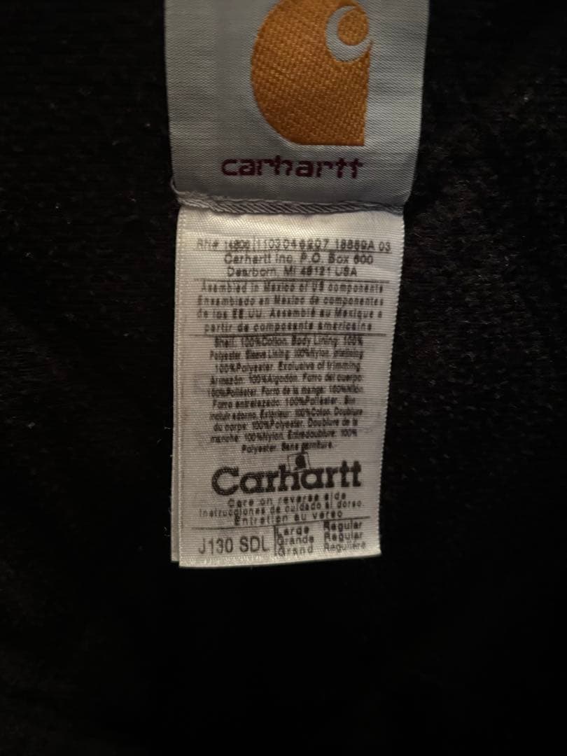 Carhartt アクティブジャケット ※サイズ