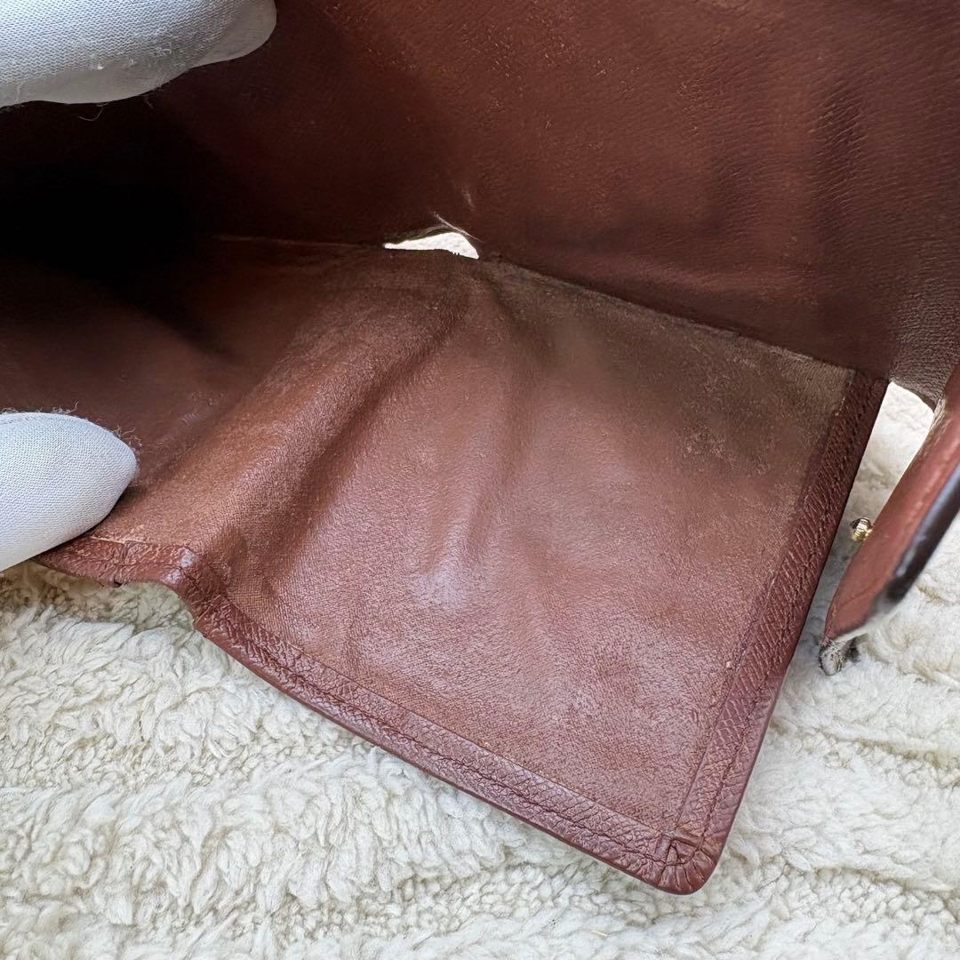 ルイヴィトン モノグラム Wホック財布　二つ折り財布 LOUIS VUITTO