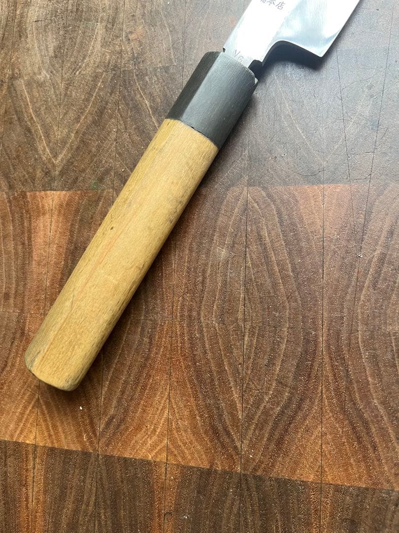 正本総本店　ケンムキ　ムキ物　165mm 5寸半　包丁　コバルト　VG10 鞘付