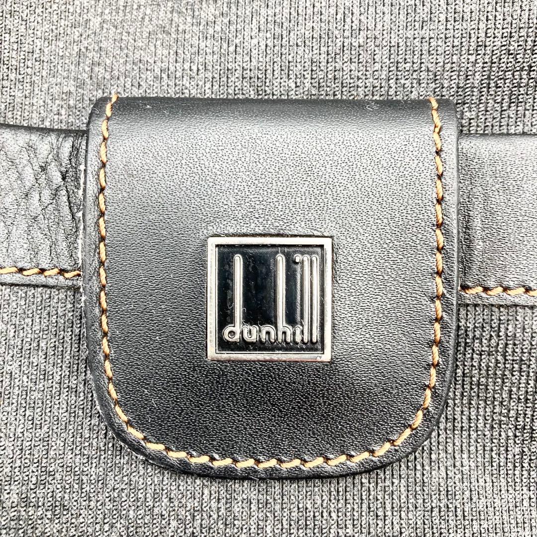 DUNHILL ダンヒル ボストンバッグ 2way グレー 出張 旅行 美品