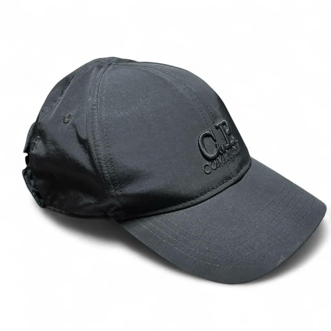 帽子 c.p company goggle cap L black tec