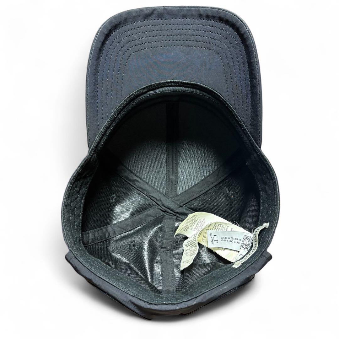 帽子 c.p company goggle cap L black tec
