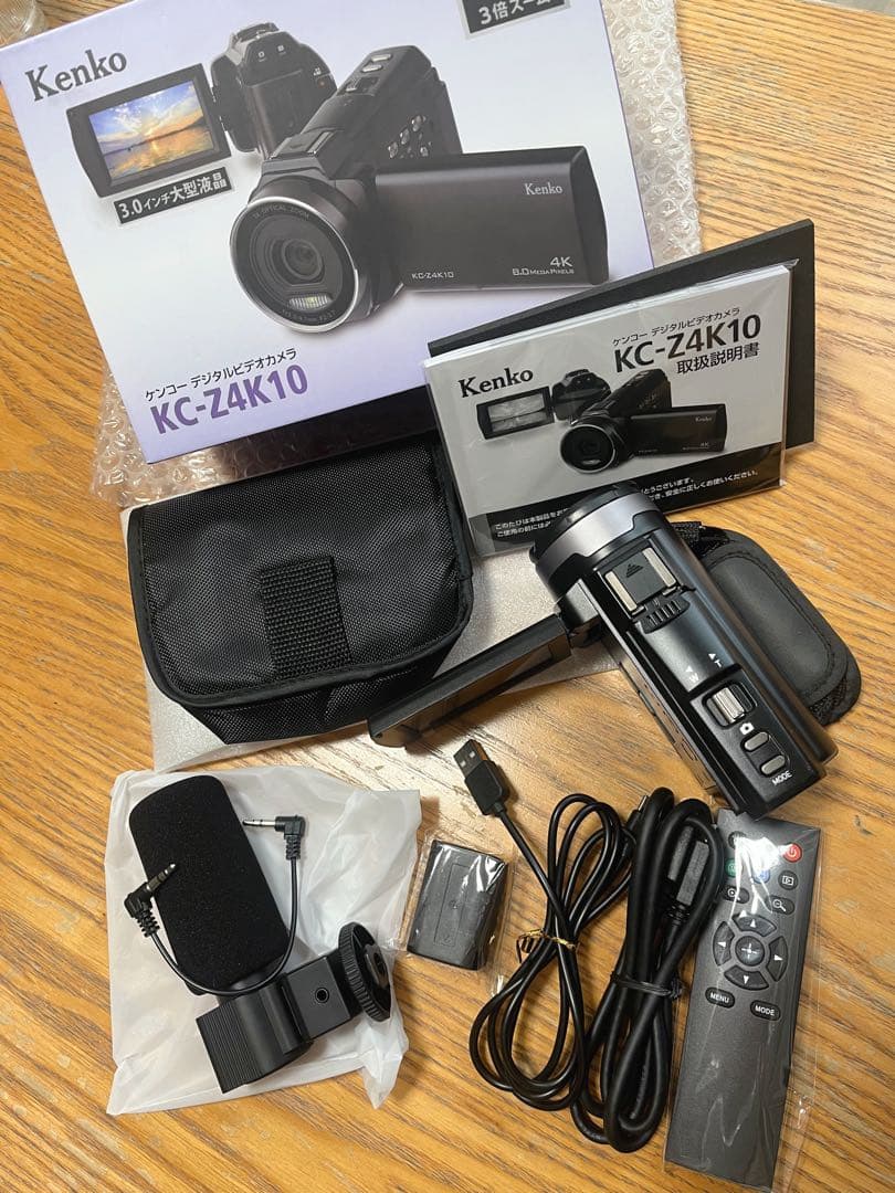 美品！値引きご相談OK！ケンコー 4Kビデオカメラ KC-Z4K10