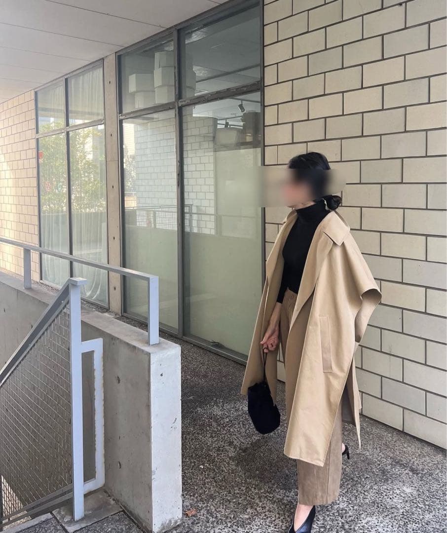 HAILEE trench poncho トレンチコート　ポンチョ ella 春