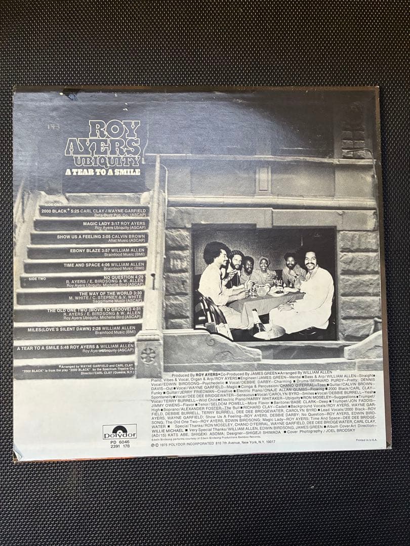 洋楽 Roy Ayers A Tear to a Smile