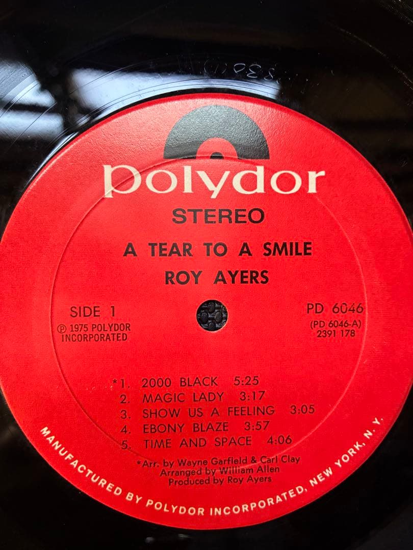 洋楽 Roy Ayers A Tear to a Smile