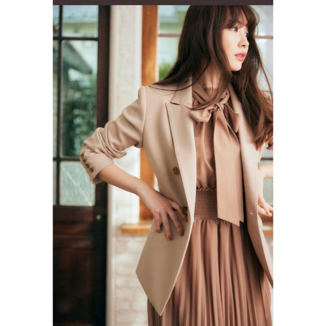 ジャケット・アウター Herlipto Double-breasted Twill Blazer S