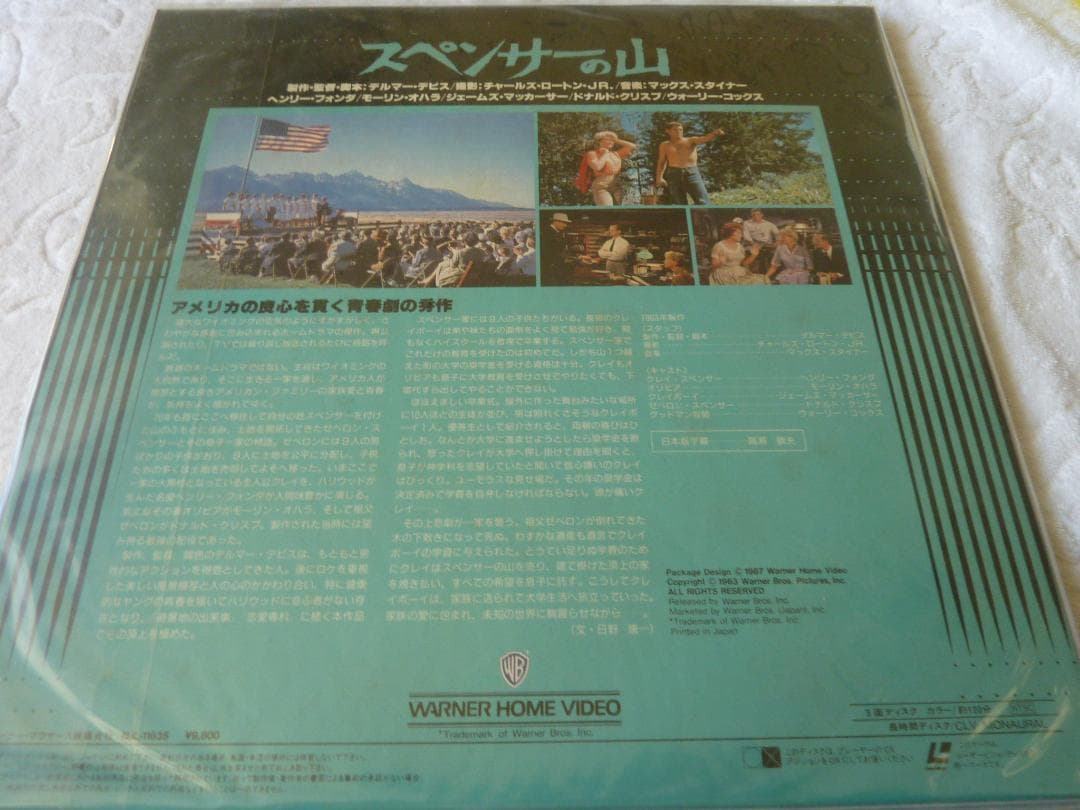 スペンサーの山　　　レーザーディスク　　　　rivinBF