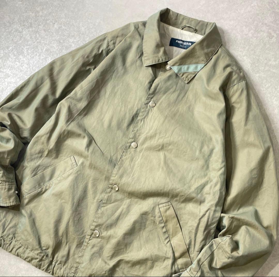 定価3.5万 PHINGERINコーチ ジャケット フィンガリン