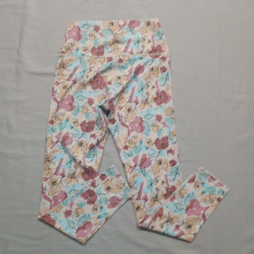 新品SUKALAスカーラ花柄ハイウエストヨガパンツMサイズ