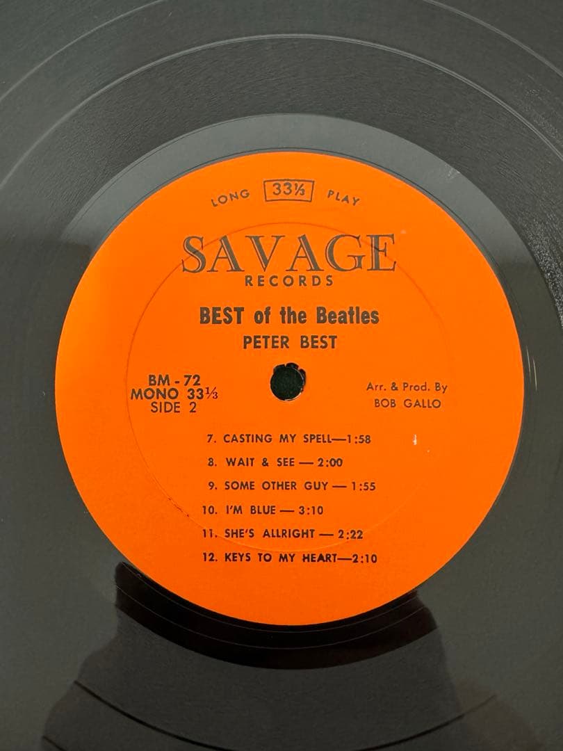 THE BEATLES レコード
