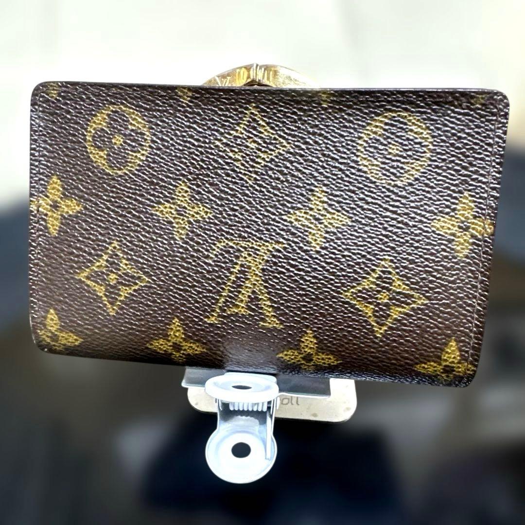 ⑥☆在庫SALE/良品 ♪モノグラム がま口 財布