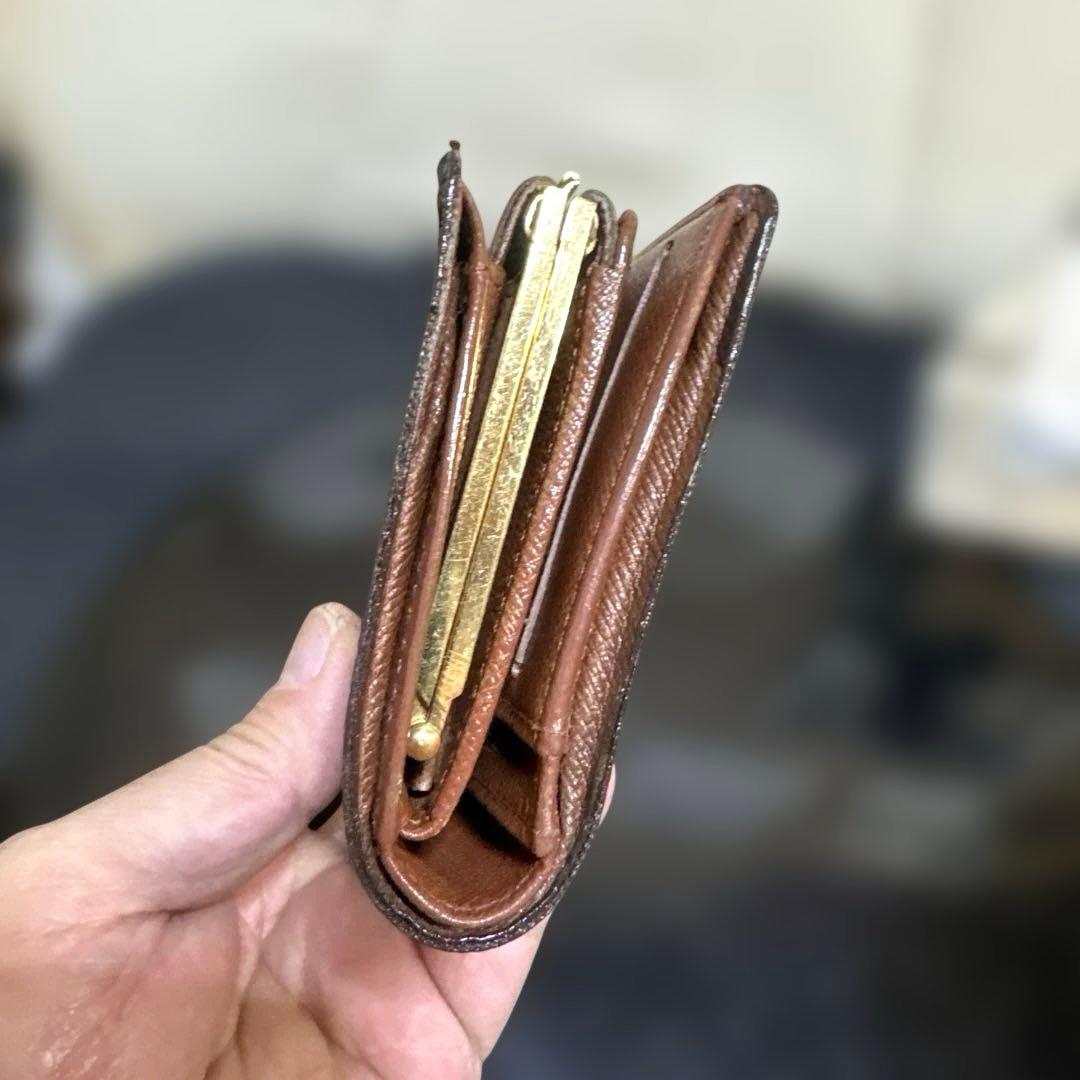 ⑥☆在庫SALE/良品 ♪モノグラム がま口 財布