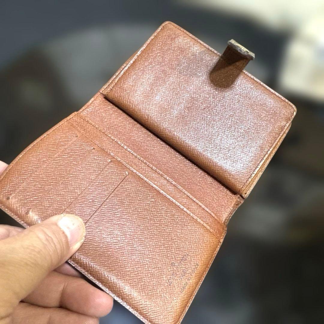 ⑥☆在庫SALE/良品 ♪モノグラム がま口 財布