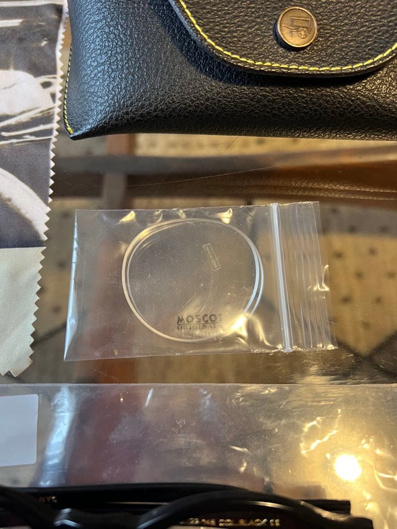 【最終値下】正規品 モスコット ミルゼン 46 ブラック ライトグレーレンズ