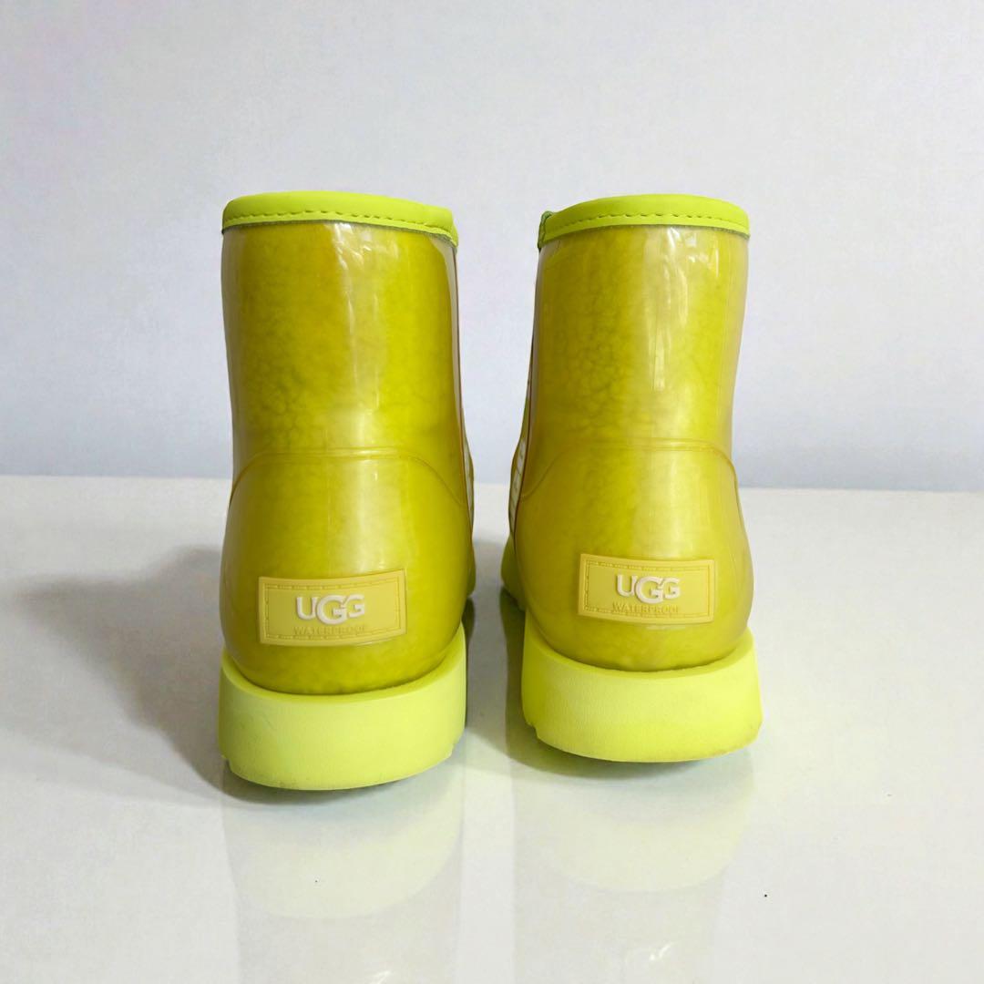 UGG アグ レインブーツ スノーブーツ イエロー 25cm