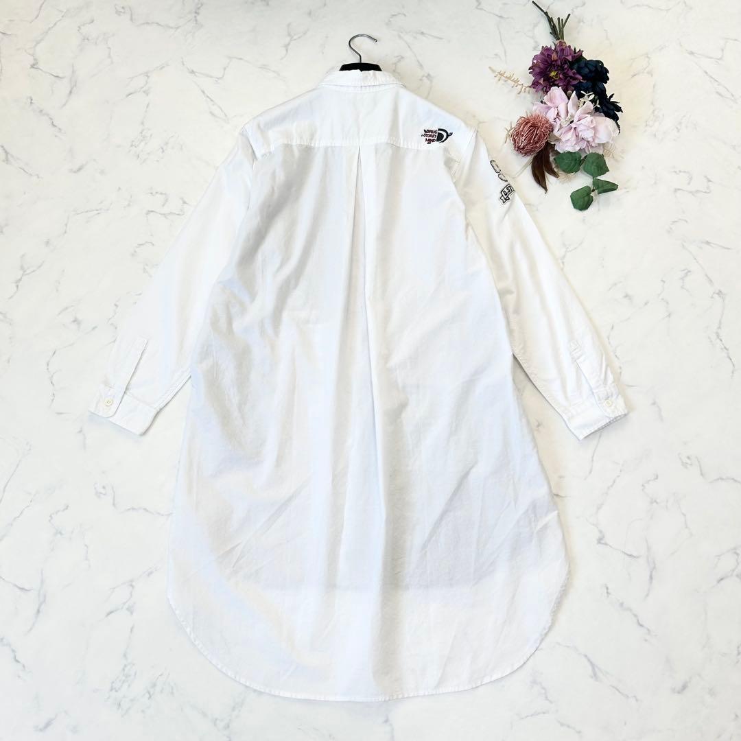 【新品】drug store's ドラッグストアーズパッチワークシャツワンピース