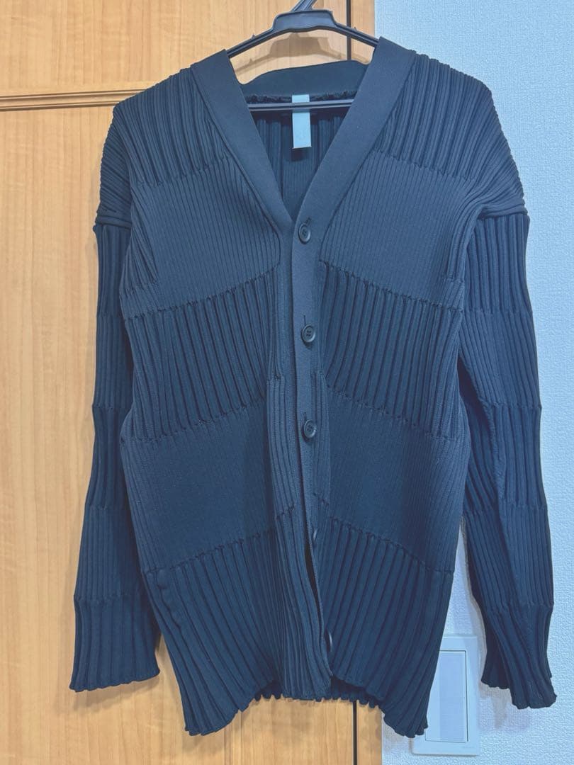 CFCL FLUTED CARDIGAN ブラック サイズ1