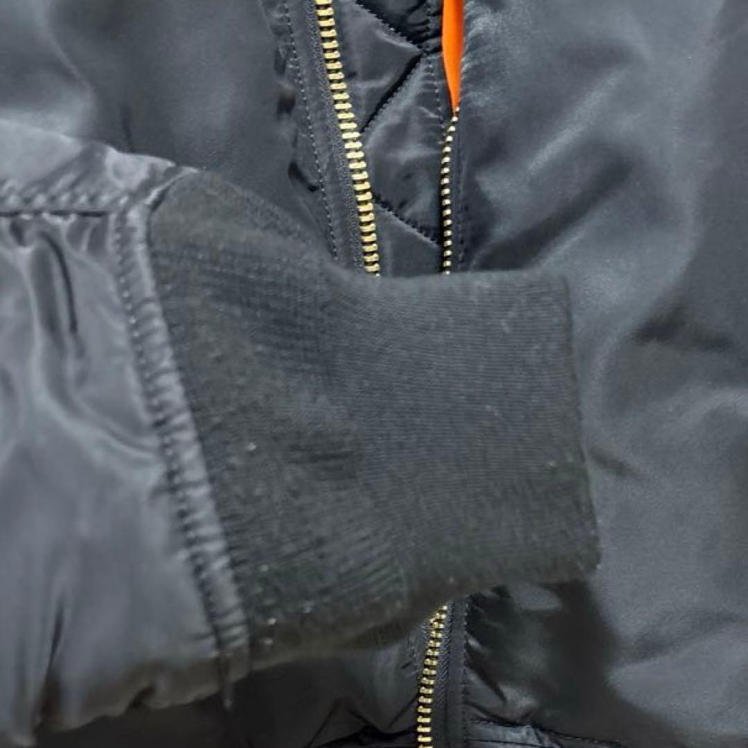 ALPHA MA-1 ブラック　XL
